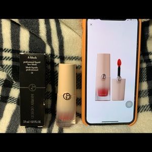 Giorgio Armani Nude A-line liquid blush 53 Red